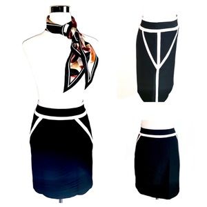 🔴 4/$20 Worthington Skirt in Black & White